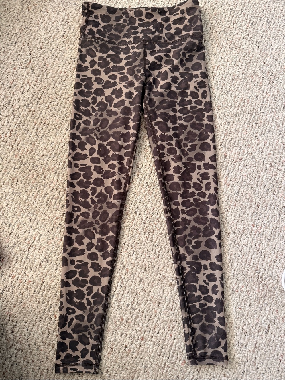Kyodan Leopard Print High Rise Leggings Size Small